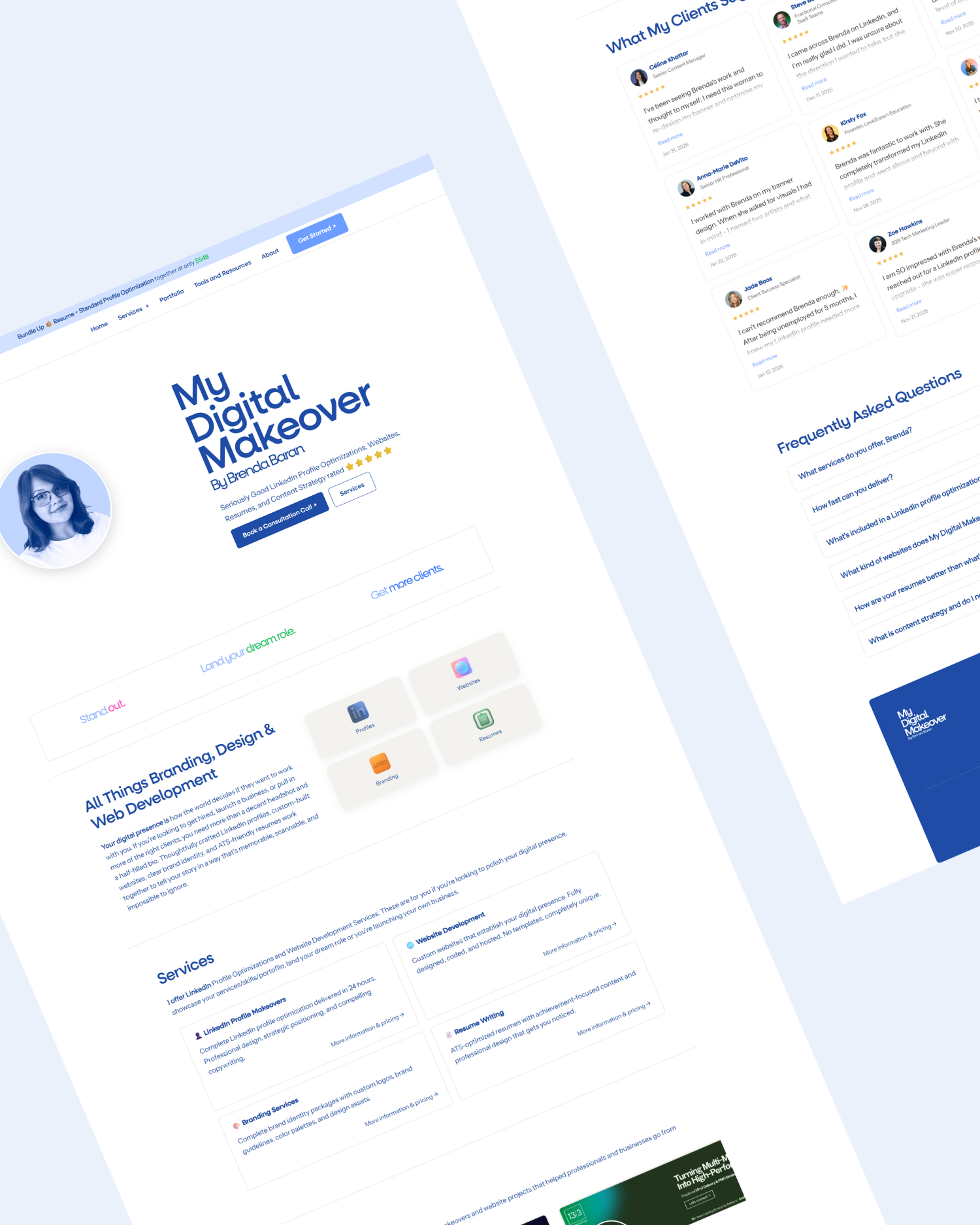 My Digital Makeover Website